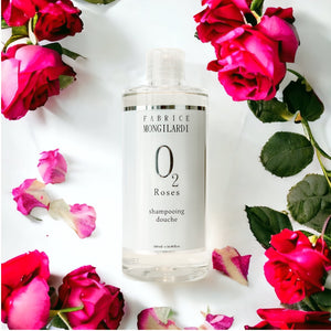O2 roses - shampoing douche