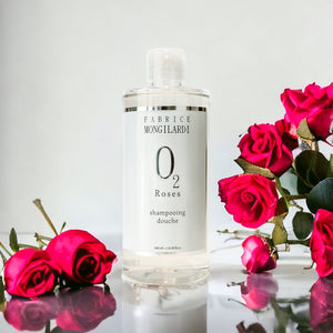 O2 roses - shampoing douche